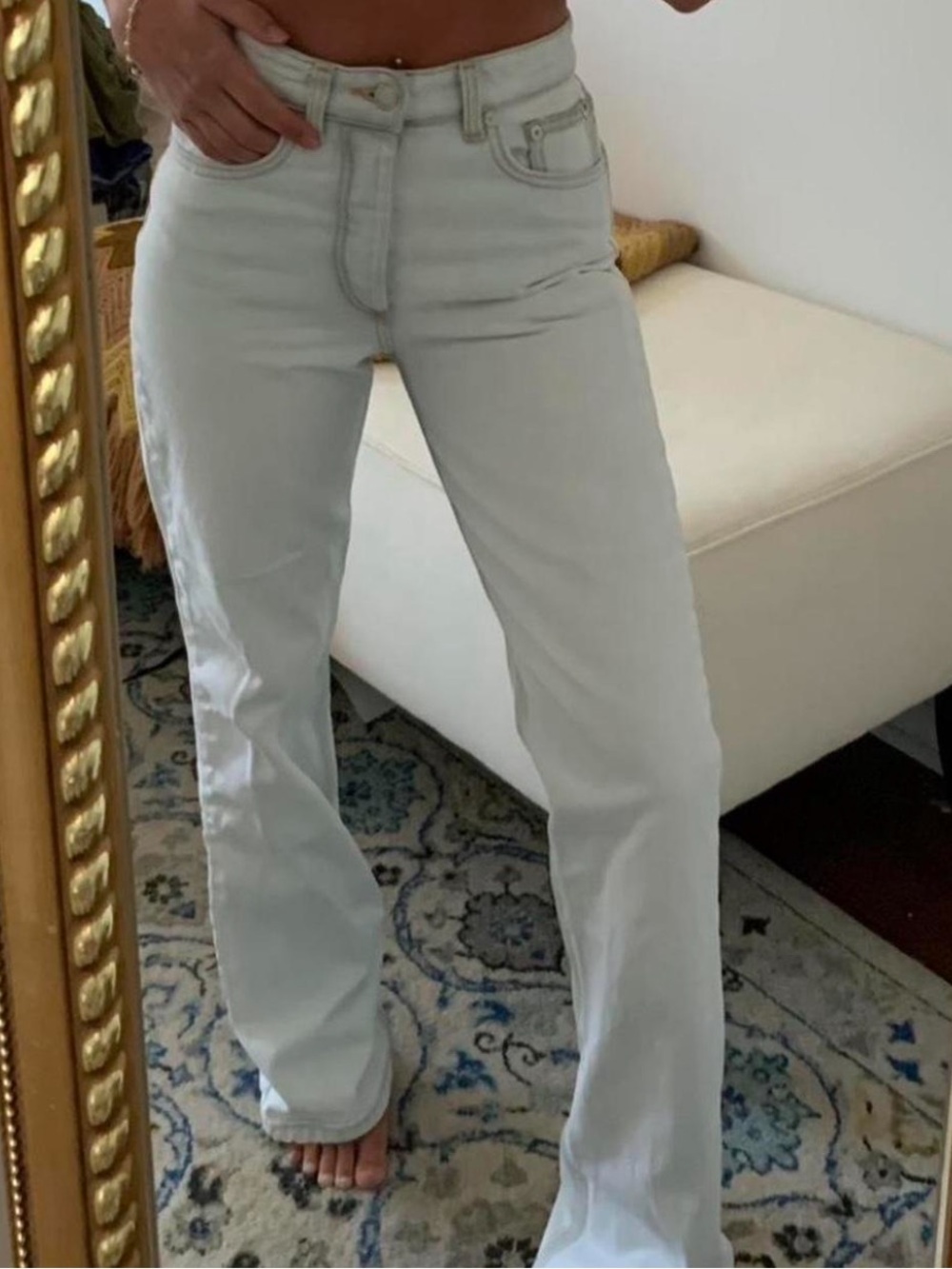 Zara Light Wash Jeans